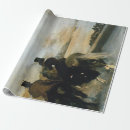 Buscar jinetes papel de regalo Vintage