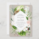 Buscar tropical boda invitaciones Elegante