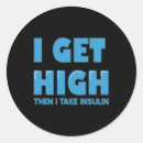 Buscar diabetes divertida pegatinas Conciencia de la diabetes