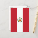 Buscar bandera de perú postales Blanco
