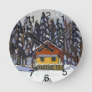 Buscar holiday relojes de pared Snow