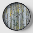 Buscar álamo relojes de pared Árbol de álamos