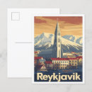 Buscar reykjavik postales Ilustracion