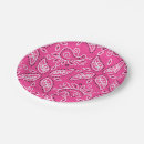 Buscar paisley platos Rosa