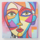 Buscar rostros posavasos Mujer