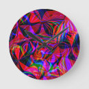 Buscar trippy psicodélico relojes de pared Abstracto