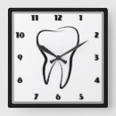 Buscar dientes relojes de pared Clínica