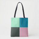 Buscar a cuadros azul y blanco bolsos Moderno