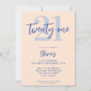 Buscar color azul claro invitaciones Minimalista