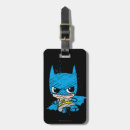 Buscar mini etiquetas para maletas Chibi batman