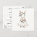 Buscar conejos blancos invitaciones Jardín