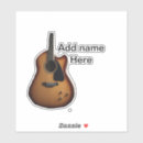 Buscar guitarra acústica pegatinas Jugador