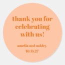 Buscar decoración retro fiesta pegatinas Tipografía audaz