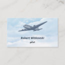 Buscar avión tarjetas de visita Vuelo