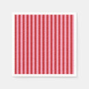 Buscar rayas verticales servilletas Rojo