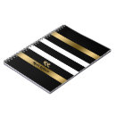 Buscar rayas blancas negras cuadernos Moderno