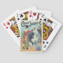 Buscar payaso circo de barajas de cartas Vintage