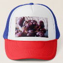Buscar cerezas gorras Rojo