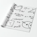 Buscar pizarra negra papel de regalo Matemáticas