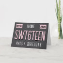 Buscar dulces 16 tarjetas Hija