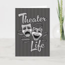 Buscar máscaras del teatro tarjetas Comedia