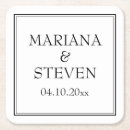 Buscar blancos posavasos Invitados