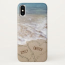 Buscar corazones en la arena iphone fundas Playa