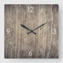 Buscar rayas madera de relojes de pared Rústico