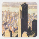 Buscar rockefeller pegatinas Vintage