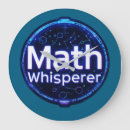 Buscar nerd relojes de pared Matemáticas