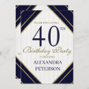 Buscar royal blue and gold invitaciones Elegante