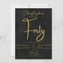 Buscar cuadragésimo invitaciones Clásico