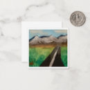 Buscar montañas tarjetas nota Pintar