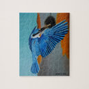 Buscar martín pescador puzzles Pájaro