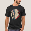 Buscar plumas indias camisetas Americano