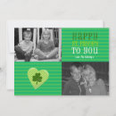 Buscar st patrick fotograficas tarjetas Trebol