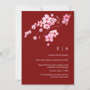 Buscar rojo cereza invitaciones Para ella