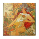 Buscar alphonse mucha azulejos Otoño