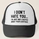 Buscar odio gorras Divertido