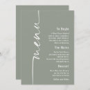 Buscar menú imprimible boda menus Invitados