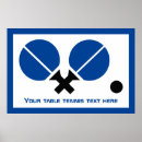 Buscar tenis de mesa posters Azul