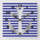 Buscar nautical theme relojes de pared Anchor