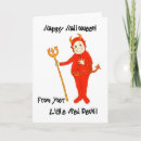 Buscar cuernos del diablo tarjetas Rojo