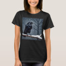 Buscar cuervo negro camisetas Noche