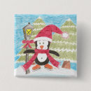 Buscar pingüinos chapas Cualquier niño