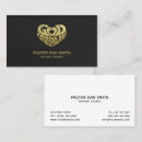 Buscar el ministerio tarjetas de visita Iglesia