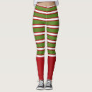 Buscar rayas rojas y blancas leggings Disfraz