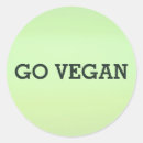 Buscar go vegan pegatinas Minimalista
