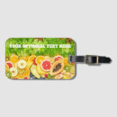 Buscar fruta etiquetas para maletas General y unisex