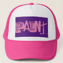 Buscar rosa púrpura gorras Para ella